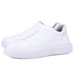 Tênis Titanium Casual Masculino Mr Gutt em Couro - Ref. 601 Branco 