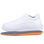 Tênis Titanium Casual Masculino Mr Gutt em Couro - Ref. 601 Branco 