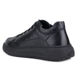 Tênis Titanium Casual Masculino Mr Gutt em Couro - Ref. 601 preto 