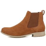 Botina Country Masculina Mr. Gutt Chelsea Caramelo Clássica Ref. 411-Caramelo