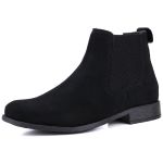 Botina Country Masculina Mr. Gutt Chelsea Toda Preta Clássica Ref. 411-Preta