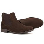 Botina Country Masculina Mr. Gutt Chelsea Clássica Café Ref. 411-Cafe