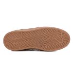 Tênis Essence Feminino em Couro Mr Gutt com Listras - Ref. 2201- Camurça Verde