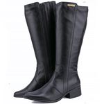 Bota Montaria Casual Mr. Gutt Em Couro Preto