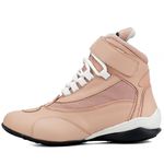 Bota Feminina De Treino Mr. Gutt Couro Rose - Ref. 005 Rosê outlet da black