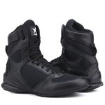 Bota Fitness Monocolor Mr Gutt Preta - Ref. 014 Pto 