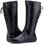 Bota Montaria Cano Alto Em Couro Preto - Ref. 207 Pto 