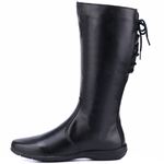 Bota Montaria Cano Alto Em Couro Preto - Ref. 207 Pto 