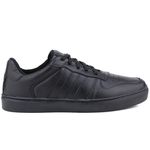 Tênis Pulsse Casual Masculino Mr Gutt em Couro - Ref. 2201-M Preto/Preto