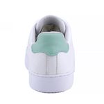 Tênis Sophia Casual Feminino em Couro Mr Gutt - Ref. 2401 Branco/Verde