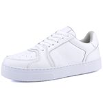 Tênis Viviane Casual Feminino em Couro Mr Gutt - Ref. 3401 Branco/branco