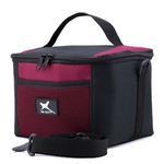 Bolsa Térmica Fitness Marmita - Preto e Bordo - Ref. 1002 Pto/Bordo