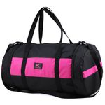 Bolsa Bag Fit Multiuso Mr. Gutt - Preto/Rosa - Ref. 1003 Pto/Rsa