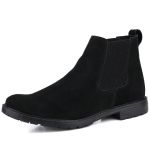 Botina Country Masculina Mr. Gutt Chelsea Toda Preta Clássica Ref. 411-Preta