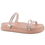Sandalia Papete Mr. Gutt Strass Nude