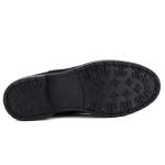 Botina Country Masculina Mr. Gutt Chelsea Toda Preta Clássica Ref. 411-Preta