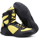 Bota Treino Academia Mr Gutt Musculação Preto Amarelo - Ref. 015 Pto/Amarelo