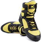 Bota Treino Academia Mr Gutt Musculação Preto Amarelo - Ref. 015 Pto/Amarelo