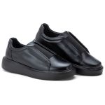 4021 Sapato Casual Masculino Milano Comfort All Black