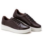 4023 Sapato Masculino Milano Comfort Trice Café