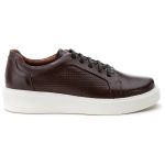 4023 Sapato Masculino Milano Comfort Trice Café