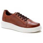 4023 Sapato Masculino Milano Comfort Trice Castor