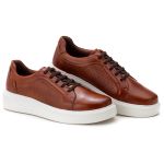 4023 Sapato Masculino Milano Comfort Trice Castor