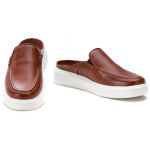 Sapato Masculino Casual Mule Comfort Castor
