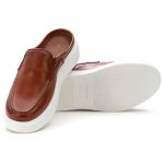 Sapato Masculino Casual Mule Comfort Castor