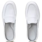 Sapato Masculino Casual Mule Comfort Branco