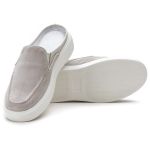 Sapato Masculino Casual Mule Comfort Cinza