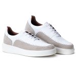 5500 Casual Masculino Milano Comfort Areia