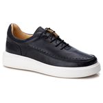 5500 Casual Masculino Milano Comfort Preto
