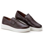 5506 Sapato Slip On Masculino Milano Café