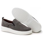 5511 Sapato Slip On Milano Camurça Grafite