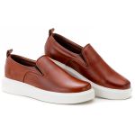 5511 Sapato Masculino Slip On Milano Castor