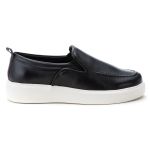 5514 Sapato Masculino Em Couro Slip On Milano Preto