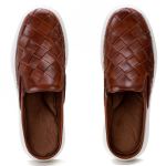 Mule Masculino Confort Trançado Castor