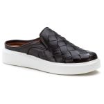 Mule Masculino Confort Trançado Preto