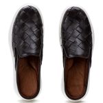 Mule Masculino Confort Trançado Preto