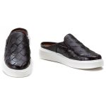 Mule Masculino Confort Trançado Preto