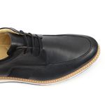 Sapato Loafer Elite Couro Premium Preto Chelsea