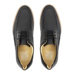 Sapato Loafer Elite Couro Premium Preto Chelsea