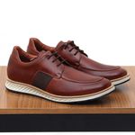 Sapato Loafer Elite Couro Premium Mouro Chelsea 