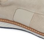 Sapato Loafer Elite Couro Premium Camurça Bege