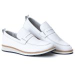  Loafer Elite Couro Premium Branco