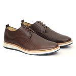 Loafer Elite Couro Premium Trice Cafe 