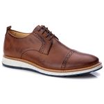Loafer Elite Couro Premium Comfort Castor