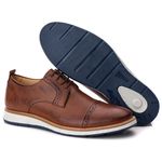 Loafer Elite Couro Premium Comfort Castor