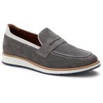 Sapato Masculino Casual Premium Camurça Grafite
